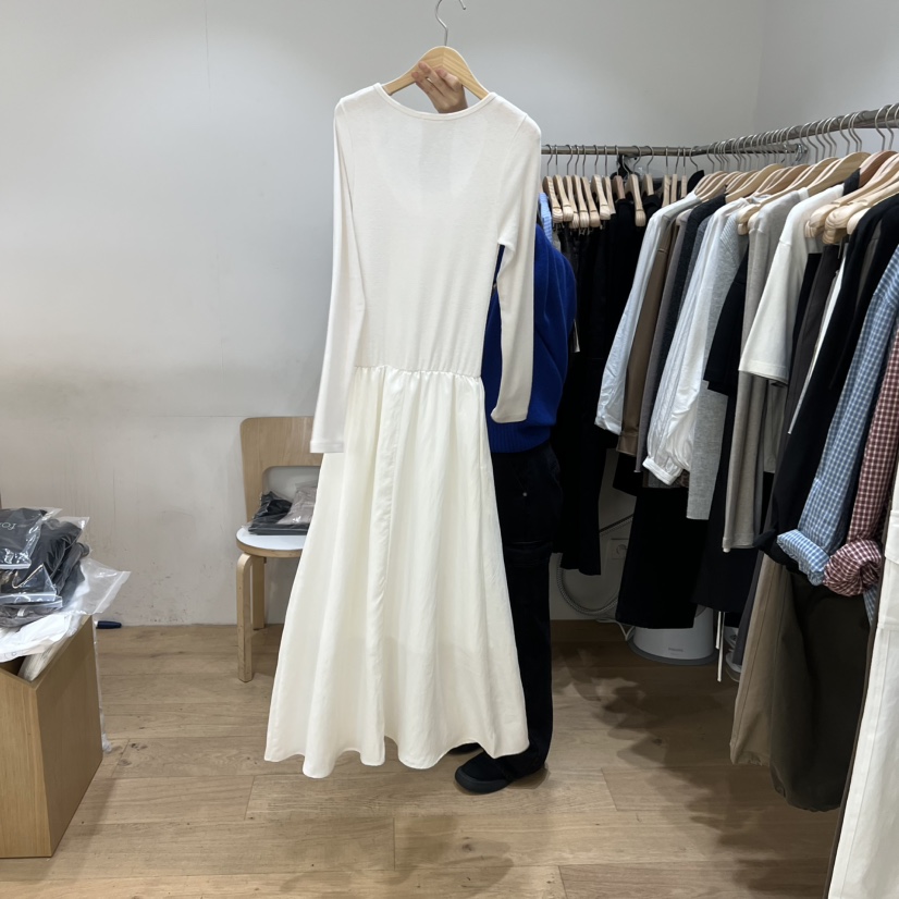 FOREST韓國代購㊣女裝新品人氣25秋冬時尚職業休閑熱賣連衣裙FOREST連衣裙