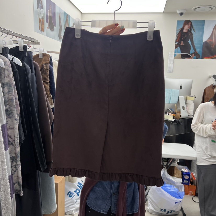 SOLD OUT韓國代購㊣女士新品休閑真品人氣職業25秋冬推薦短裙SOLD OUT短裙
