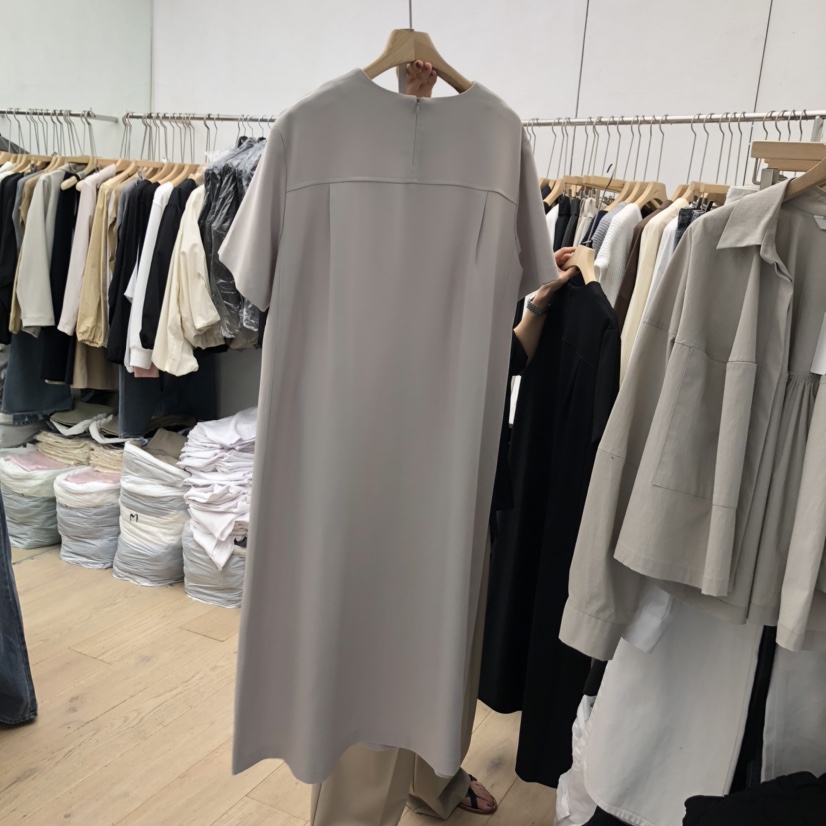 MOI-A韓國代購㊣女裝新品休閑25秋冬真品人氣推薦時尚連衣裙MOI-A連衣裙