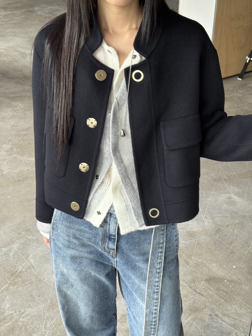 Verbena東大門㊣實拍女裝新款推薦熱賣真品人氣夾克手工制作Verbena夾克