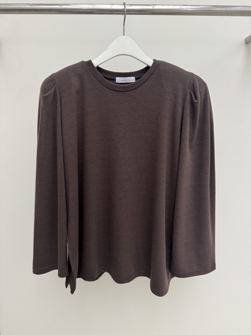 SOMETHING-L/FANCY東大門㊣代購女士新品真品推薦長袖T恤SOMETHING-L/FANCY長袖T恤圖色1