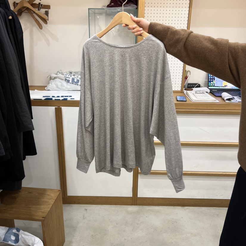 ARCHITEKT東大門㊣實拍女裝新款25秋冬推薦時尚休閑長袖T恤ARCHITEKT長袖T恤圖色2