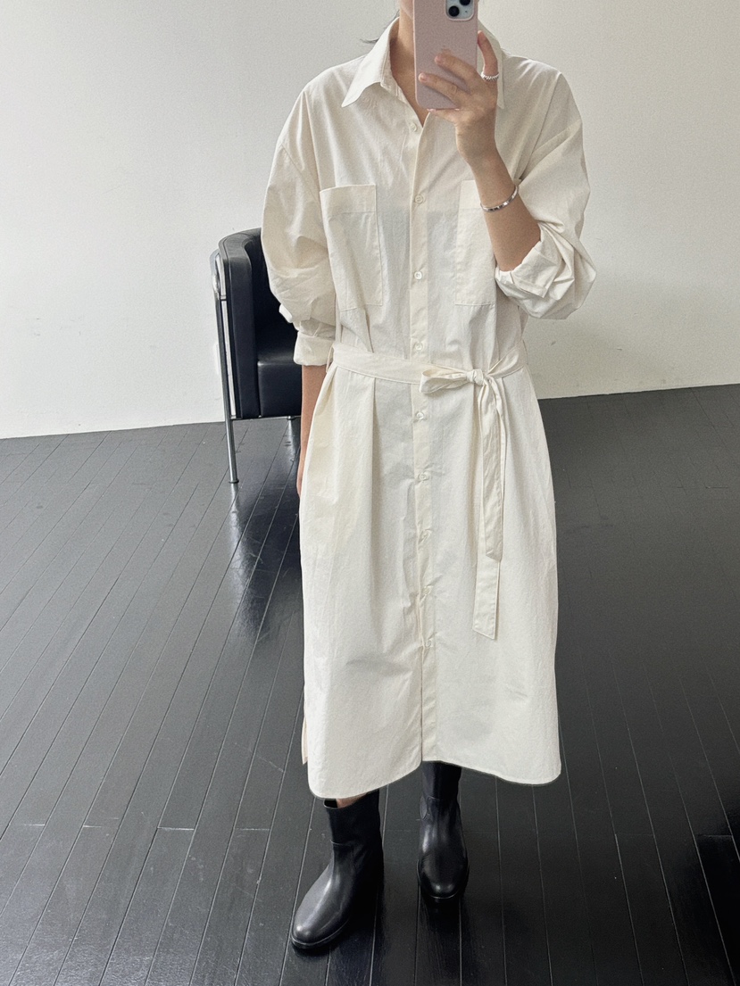 REGULARLY/PLACOR韓國代購㊣女士新品人氣真品25秋冬連衣裙口袋REGULARLY/PLACOR連衣裙