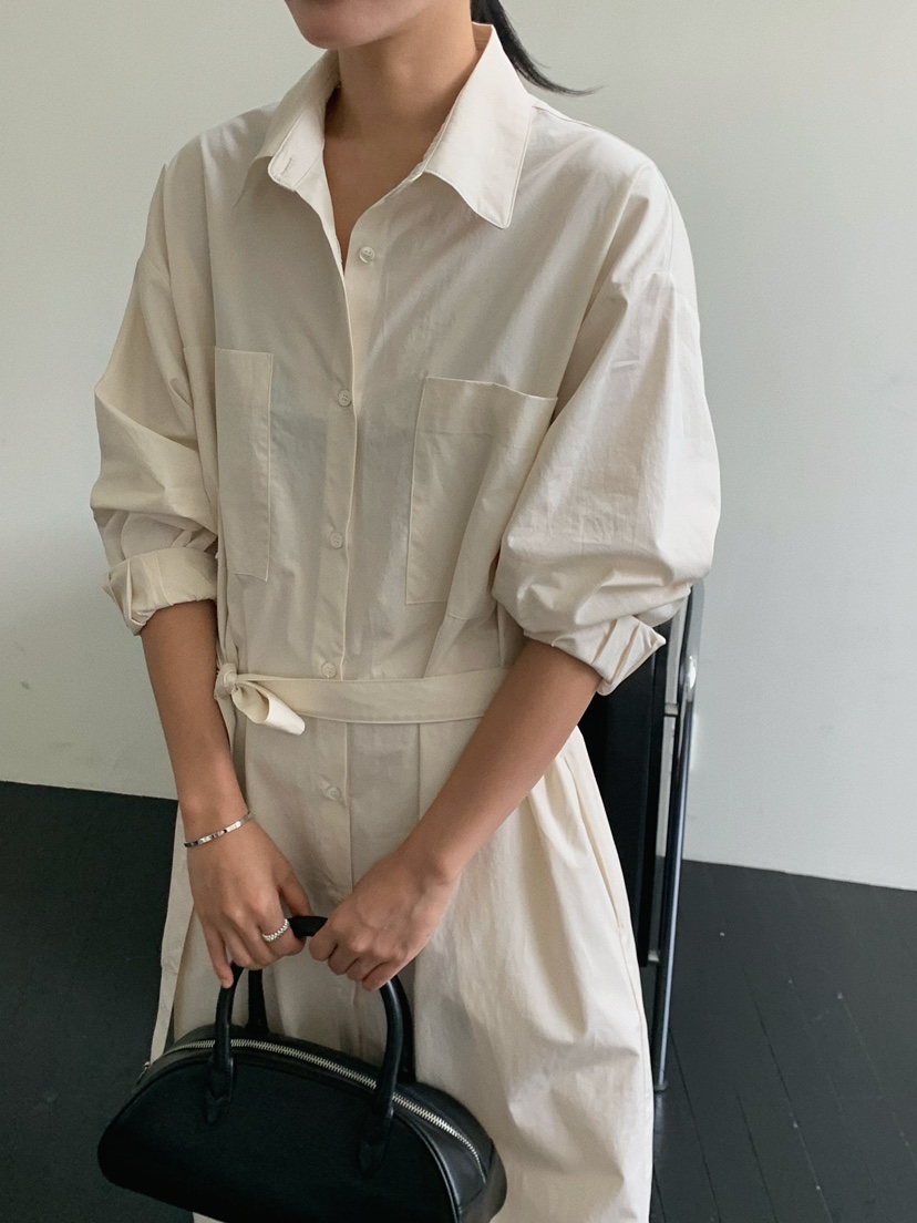 REGULARLY/PLACOR韓國代購㊣女士新品人氣真品25秋冬連衣裙口袋REGULARLY/PLACOR連衣裙