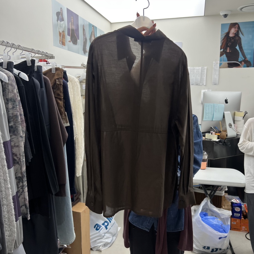 SOLD OUT韓國代購㊣女士新款25秋冬休閑推薦時尚襯衫蕾絲衫SOLD OUT襯衫/蕾絲衫