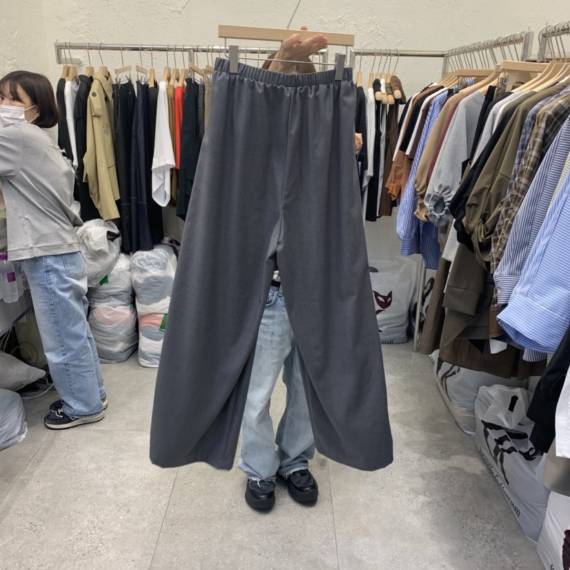 DA YLOG東大門㊣實拍女士新品真品休閑熱賣時尚休閑褲條紋DA YLOG休閑褲