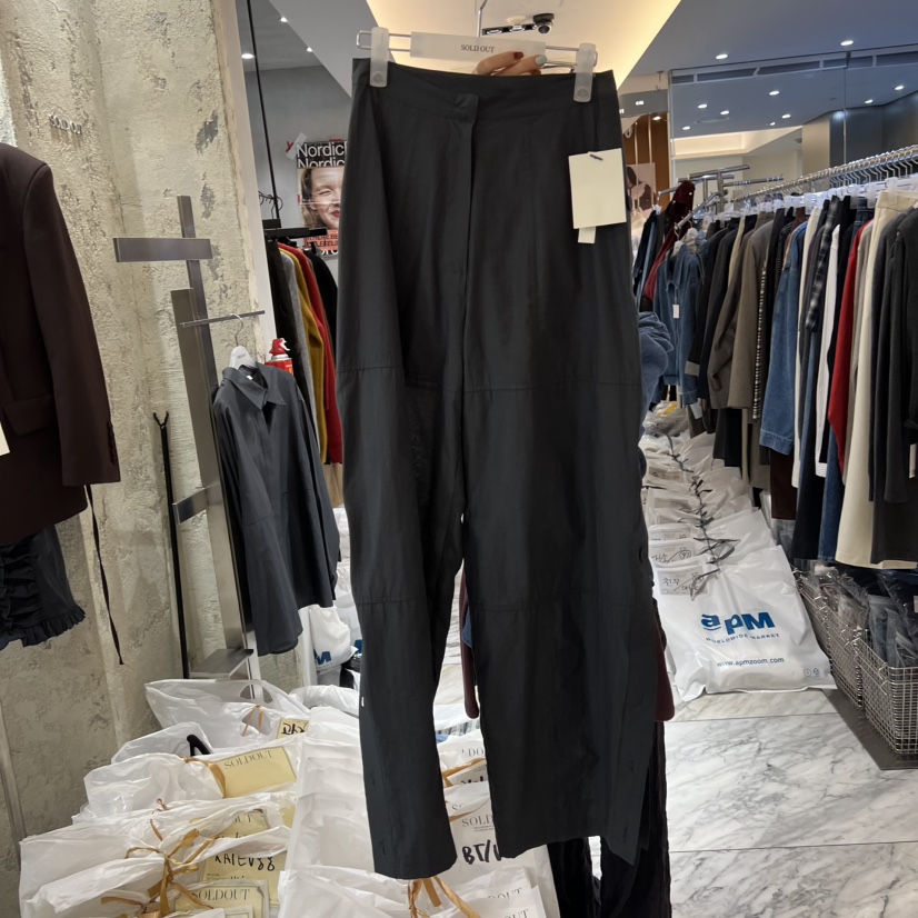 SOLD OUT東大門㊣實拍女裝新款人氣休閑25秋冬熱賣推薦休閑褲SOLD OUT休閑褲圖色1