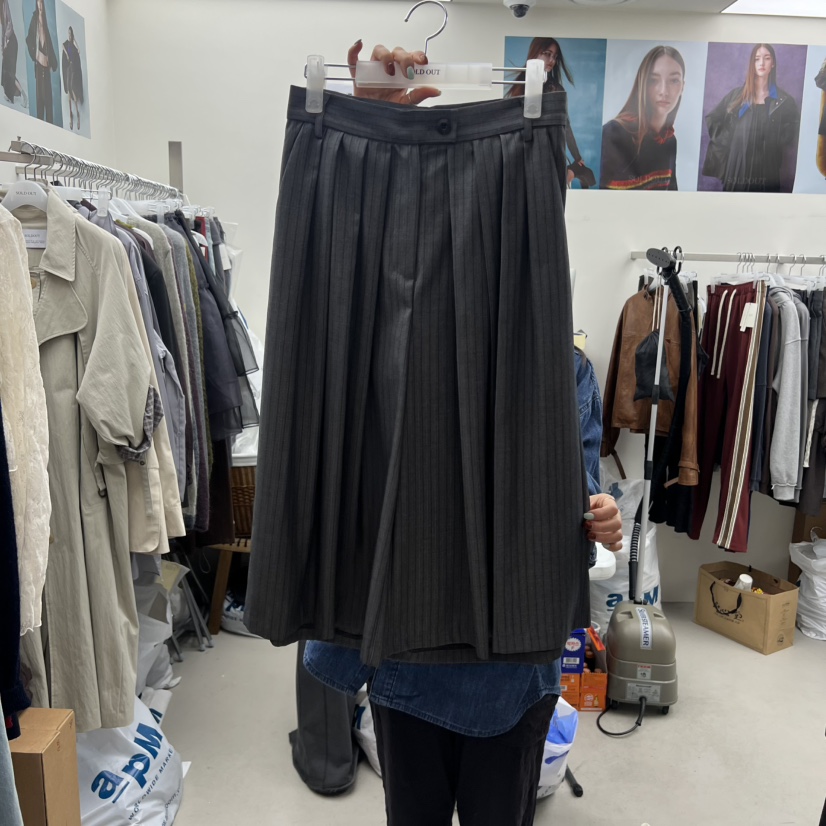 SOLD OUT東大門㊣代購女裝新款職業休閑真品人氣熱賣25秋冬裙褲SOLD OUT裙褲圖色2