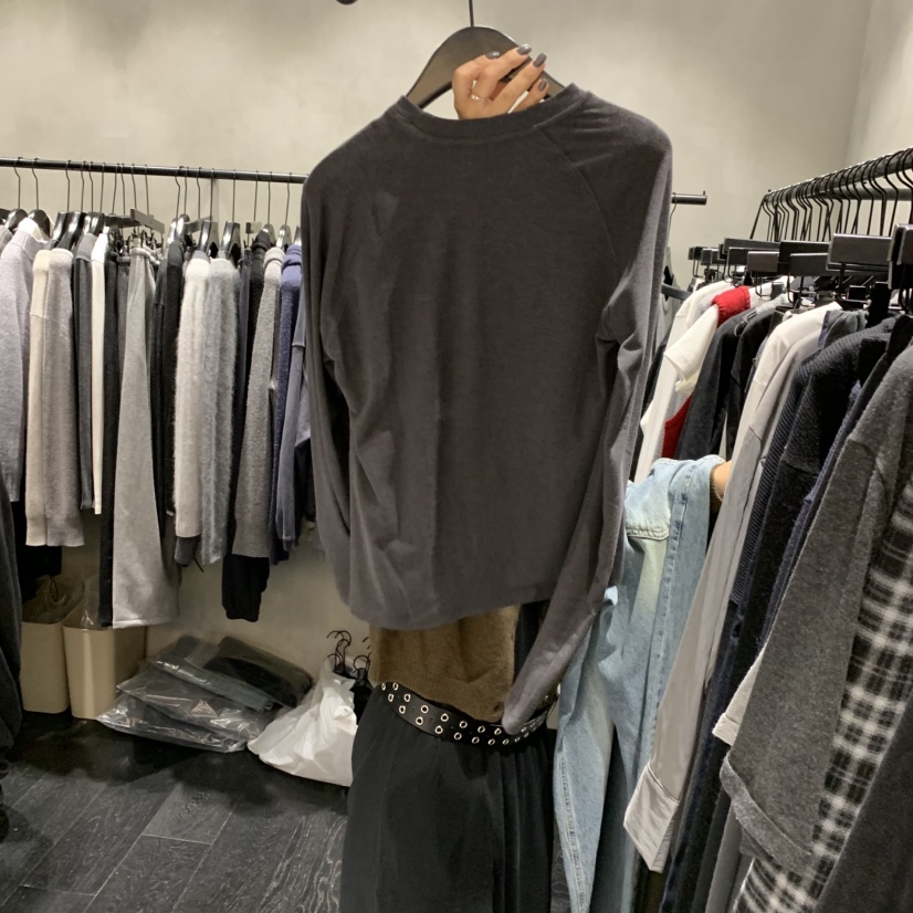 TUG東大門㊣實拍女士新品25秋冬時尚人氣真品休閑熱賣長袖T恤TUG長袖T恤