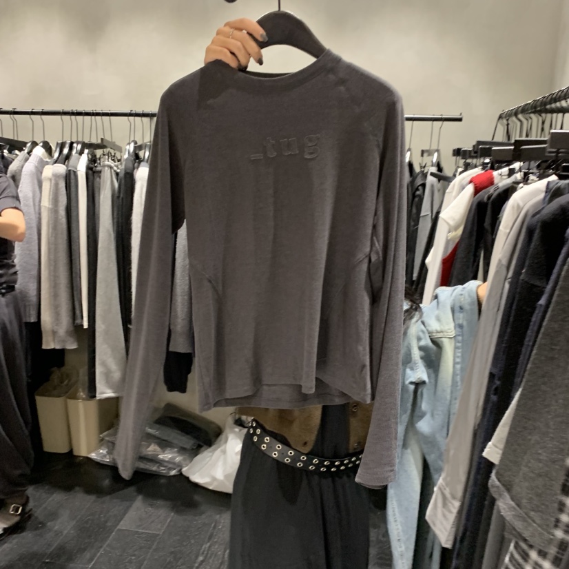 TUG東大門㊣實拍女士新品25秋冬時尚人氣真品休閑熱賣長袖T恤TUG長袖T恤圖色1