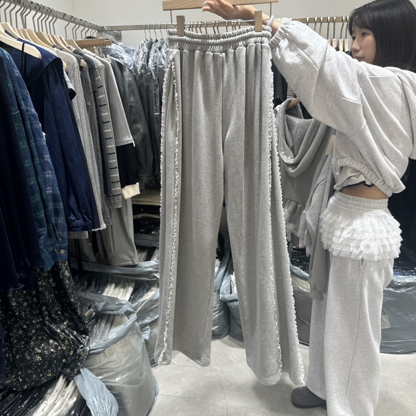 RE STYLE-Q東大門㊣直郵女士新品職業25秋冬熱賣真品休閑褲RE STYLE休閑褲