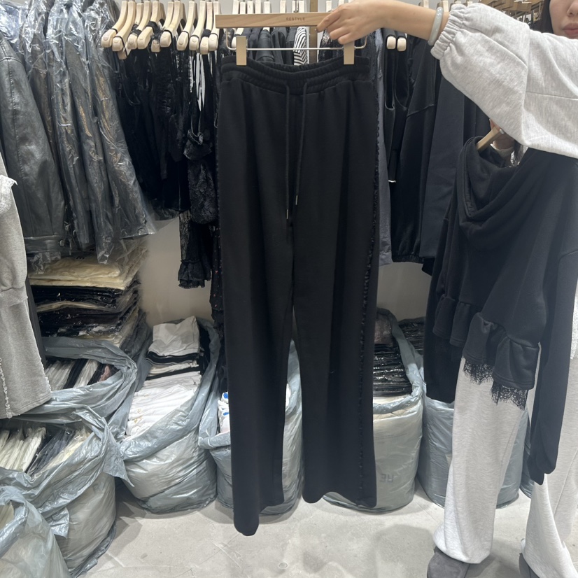 RE STYLE-Q東大門㊣直郵女士新品職業25秋冬熱賣真品休閑褲RE STYLE休閑褲圖色2