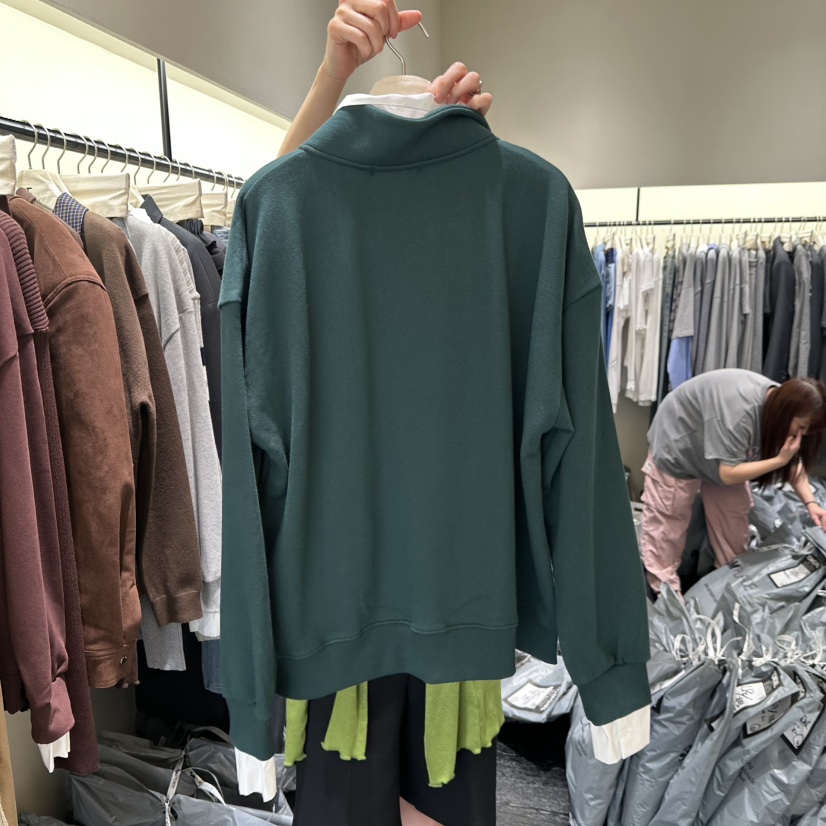 TOMGIRL東大門㊣代購女士新品人氣時尚推薦25秋冬職業熱賣衛衣TOMGIRL衛衣