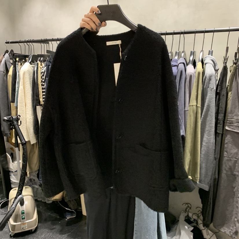 TUG東大門㊣代購女士新品25秋冬人氣推薦時尚休閑職業夾克羊駝TUG夾克圖色1