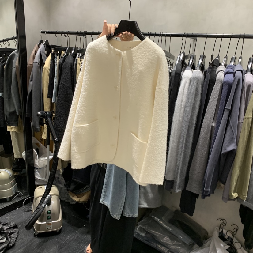 TUG東大門㊣代購女士新品25秋冬人氣推薦時尚休閑職業夾克羊駝TUG夾克圖色2