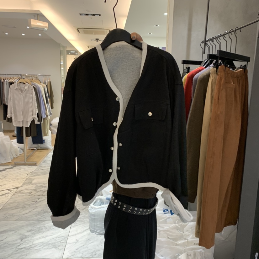 TUG東大門㊣代購女士新品職業25秋冬推薦休閑人氣時尚夾克雙面TUG夾克圖色1