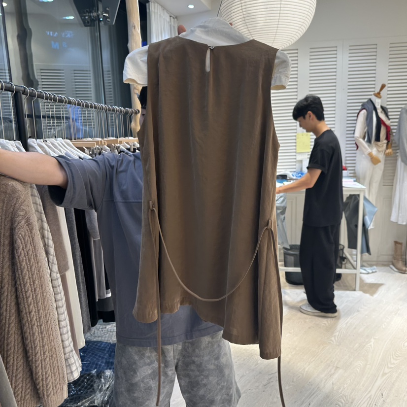 COPINER東大門㊣直郵女士新品真品熱賣25秋冬吊帶背心含腰繩COPINER吊帶/背心