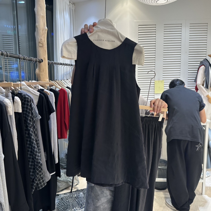COPINER東大門㊣直郵女士新品真品熱賣25秋冬吊帶背心含腰繩COPINER吊帶/背心圖色3