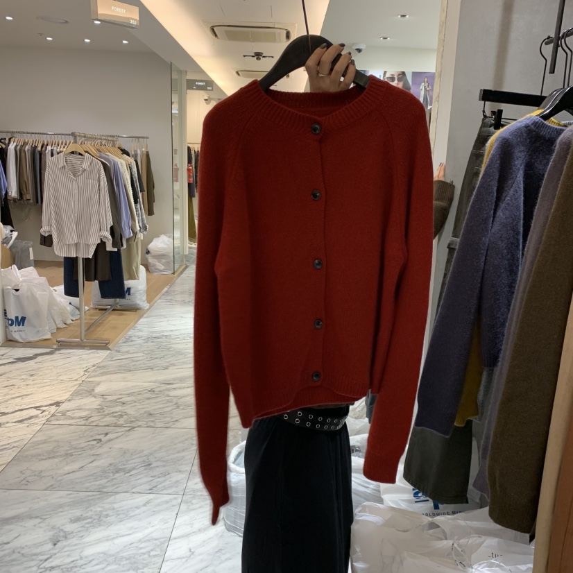 TUG韓國直郵㊣女裝新款職業熱賣25秋冬真品時尚休閑人氣毛衣TUG毛衣圖色4