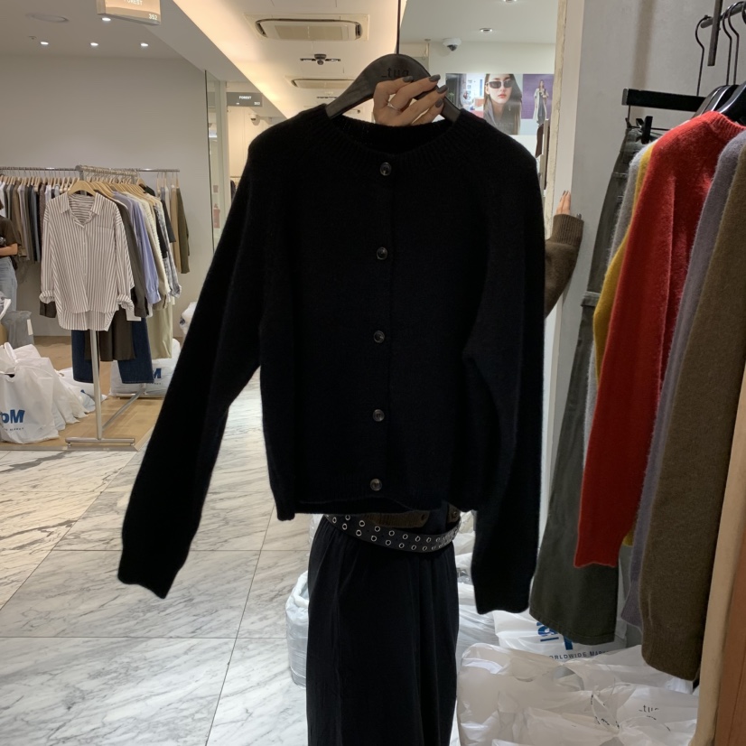 TUG韓國直郵㊣女裝新款職業熱賣25秋冬真品時尚休閑人氣毛衣TUG毛衣圖色5