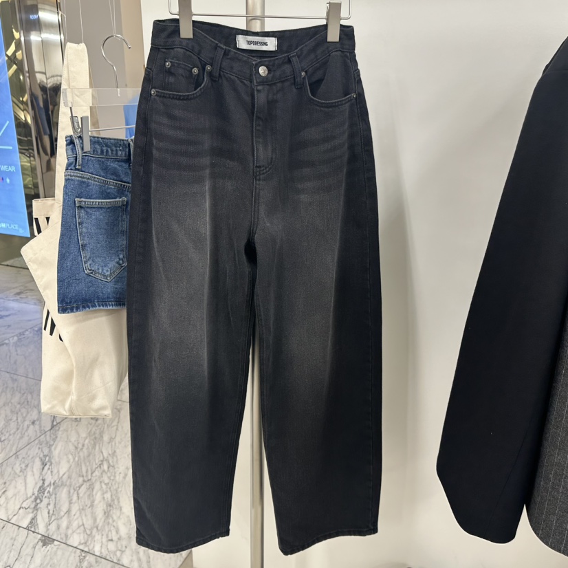 TOPDRESSING東大門㊣實拍女士新品職業休閑真品時尚人氣牛仔褲TOPDRESSING牛仔褲圖色1