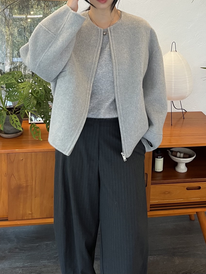 LEMATIN韓國直郵㊣女裝新款熱賣職業時尚休閑短款大衣手工制作LEMATIN短款大衣