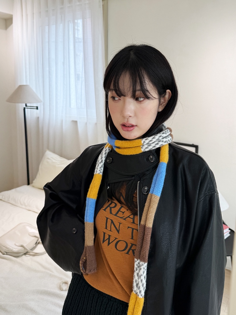 NICEALICE韓國直郵㊣女裝新款人氣時尚職業25秋冬圍巾披肩修身NICEALICE圍巾/披肩