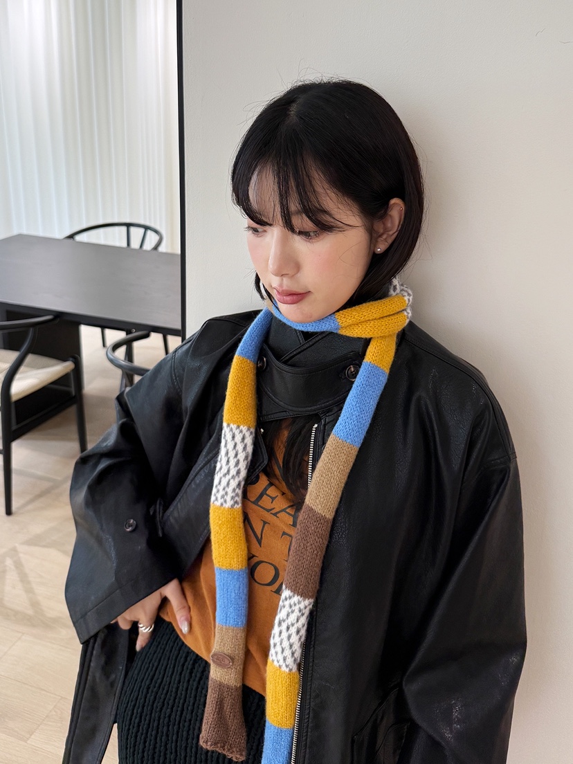 NICEALICE韓國直郵㊣女裝新款人氣時尚職業25秋冬圍巾披肩修身NICEALICE圍巾/披肩
