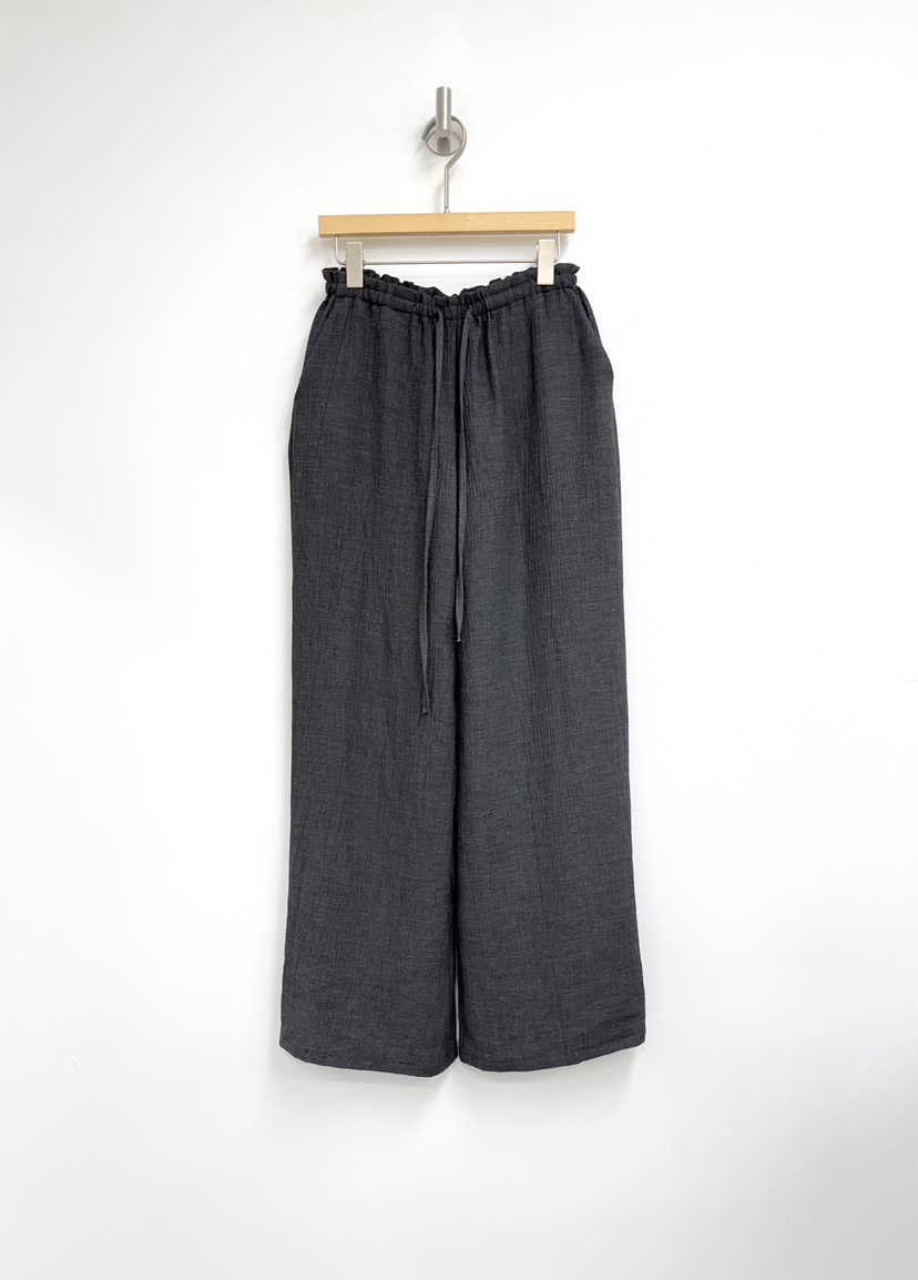 YIKHO STYLE東大門㊣代購女士新品真品推薦職業休閑褲褶皺YIKHO STYLE休閑褲