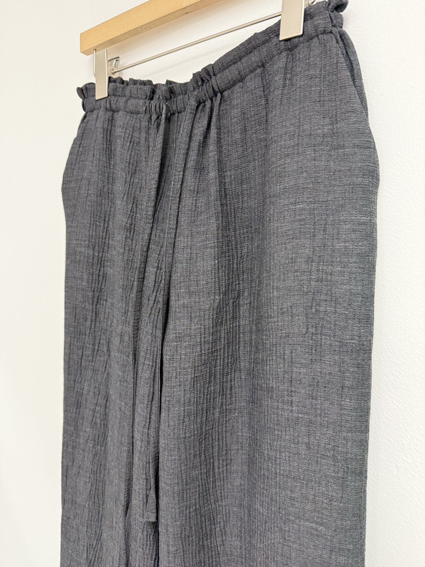 YIKHO STYLE東大門㊣代購女士新品真品推薦職業休閑褲褶皺YIKHO STYLE休閑褲