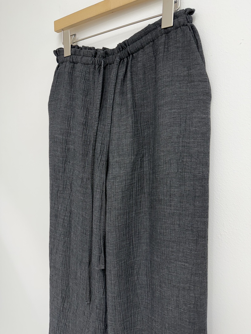 YIKHO STYLE東大門㊣代購女士新品真品推薦職業休閑褲褶皺YIKHO STYLE休閑褲