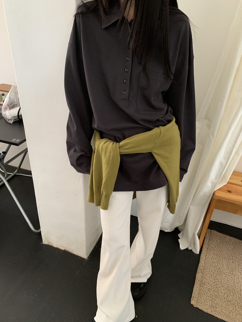 OURS東大門㊣直郵女裝新品人氣熱賣時尚真品休閑職業長袖T恤OURS長袖T恤