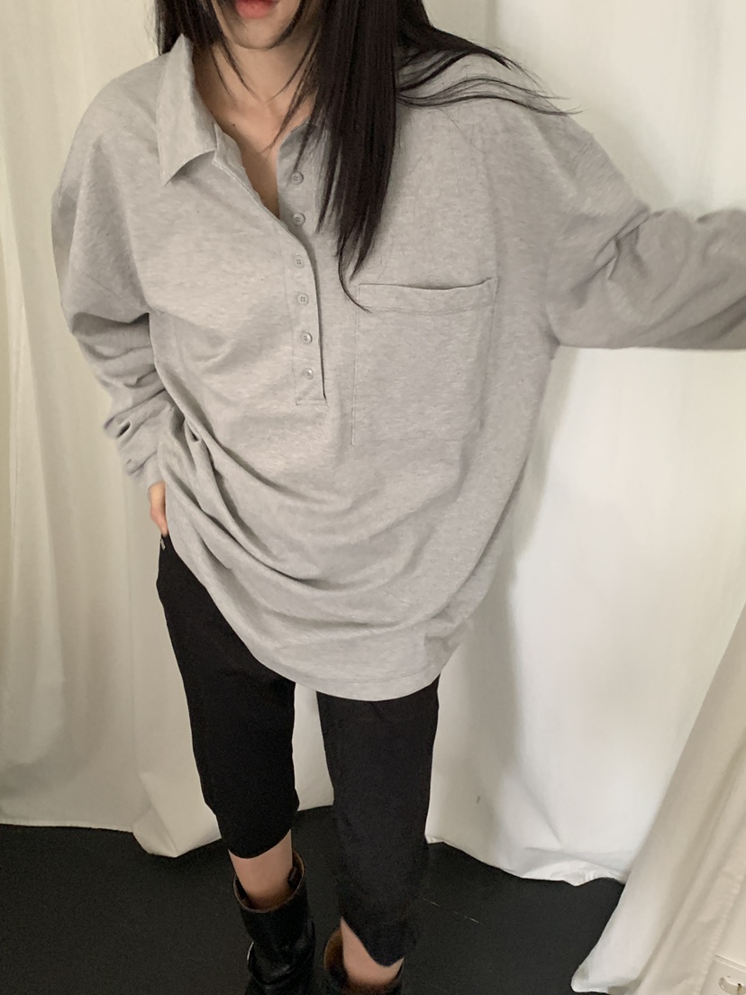 OURS東大門㊣直郵女裝新品人氣熱賣時尚真品休閑職業長袖T恤OURS長袖T恤