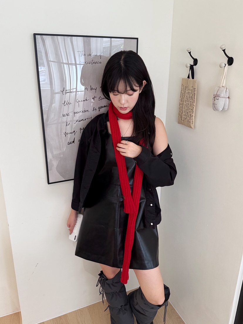 NICEALICE韓國代購㊣女裝新品真品時尚休閑人氣圍巾披肩羅紋NICEALICE圍巾/披肩