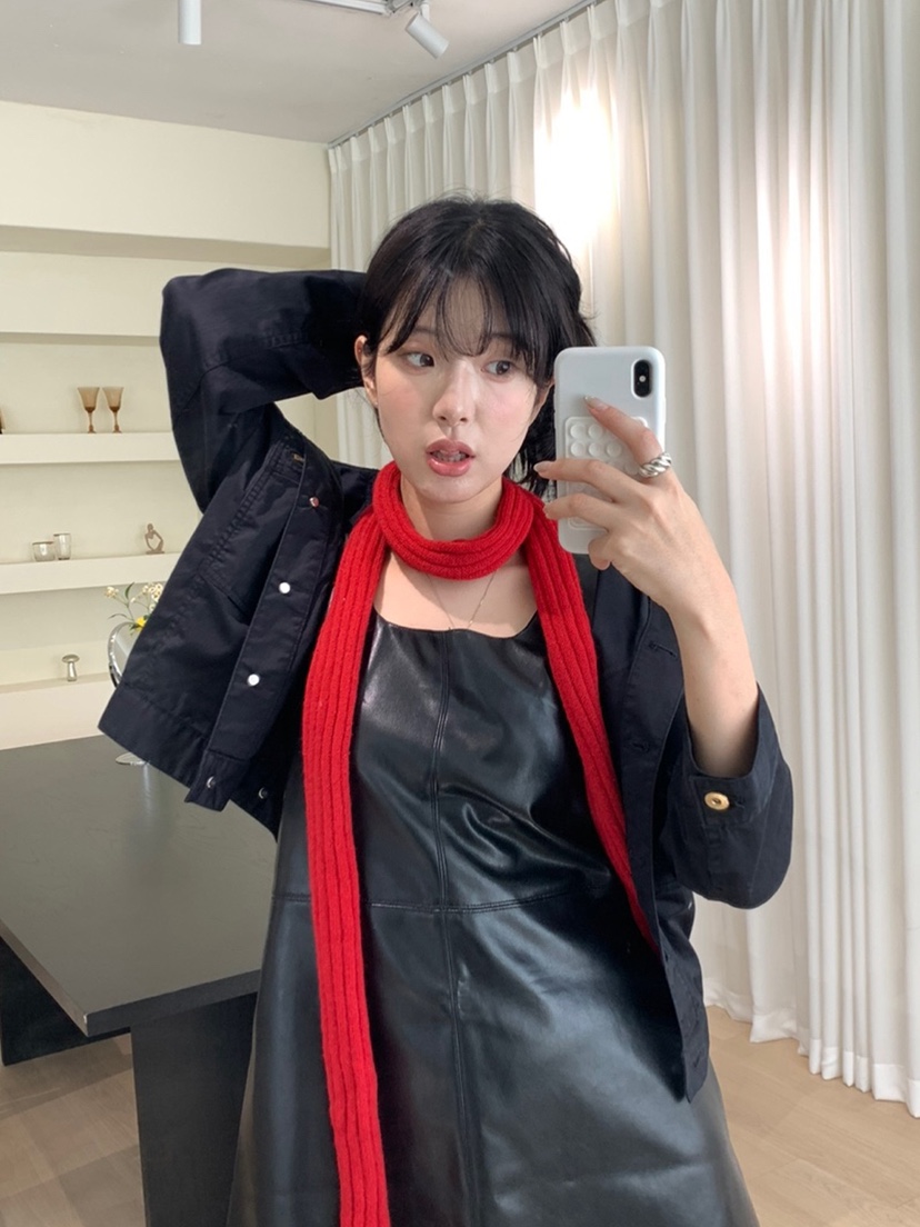 NICEALICE韓國代購㊣女裝新品真品時尚休閑人氣圍巾披肩羅紋NICEALICE圍巾/披肩