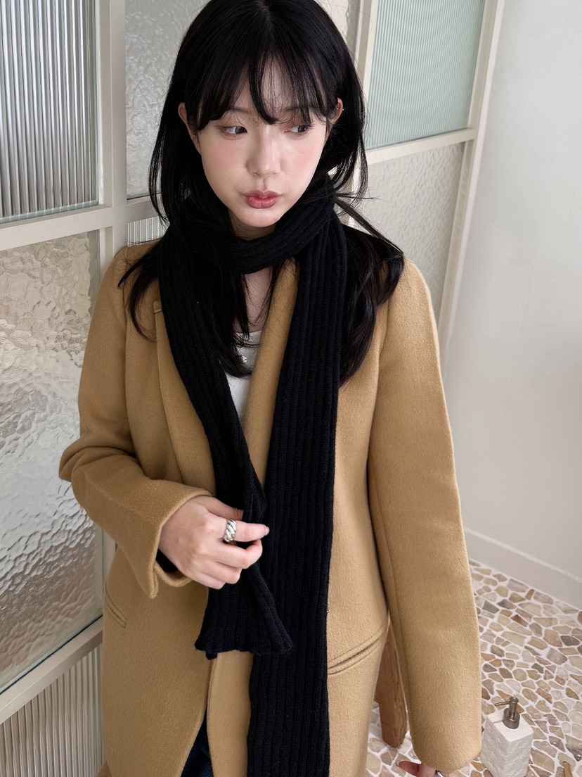 NICEALICE韓國代購㊣女裝新品真品時尚休閑人氣圍巾披肩羅紋NICEALICE圍巾/披肩