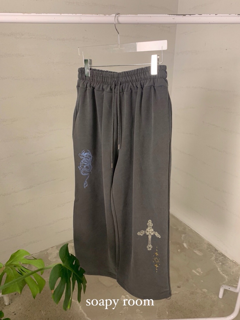 SOAPYROOM韓國直郵㊣女裝新品時尚推薦25秋冬熱賣真品休閑褲SOAPYROOM休閑褲圖色1