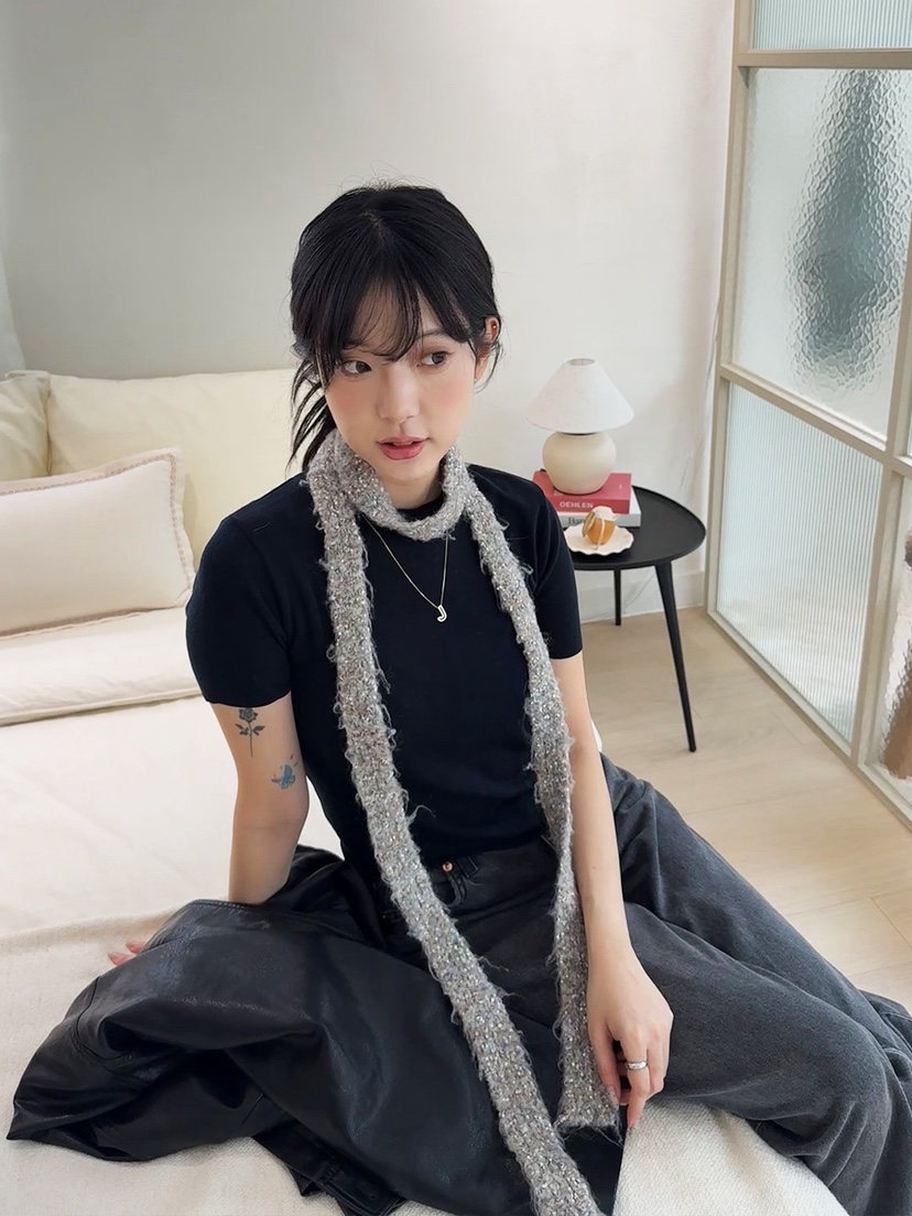 NICEALICE東大門㊣代購女士新款休閑推薦時尚真品熱賣圍巾披肩NICEALICE圍巾/披肩