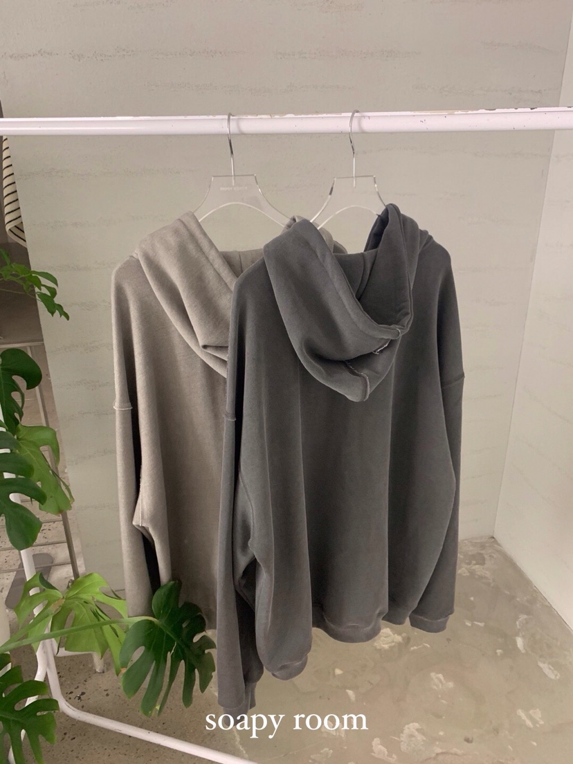 SOAPYROOM東大門㊣直郵女士新品25秋冬時尚真品夾克拉鏈兜帽SOAPYROOM夾克