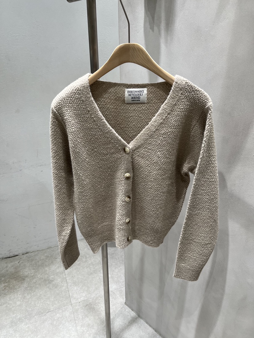 EVERCOMMERCE METICULOUSLY DESIGNED東大門㊣直郵女士新款推薦針織衫羊駝EVERCOMMERCE針織衫圖色2