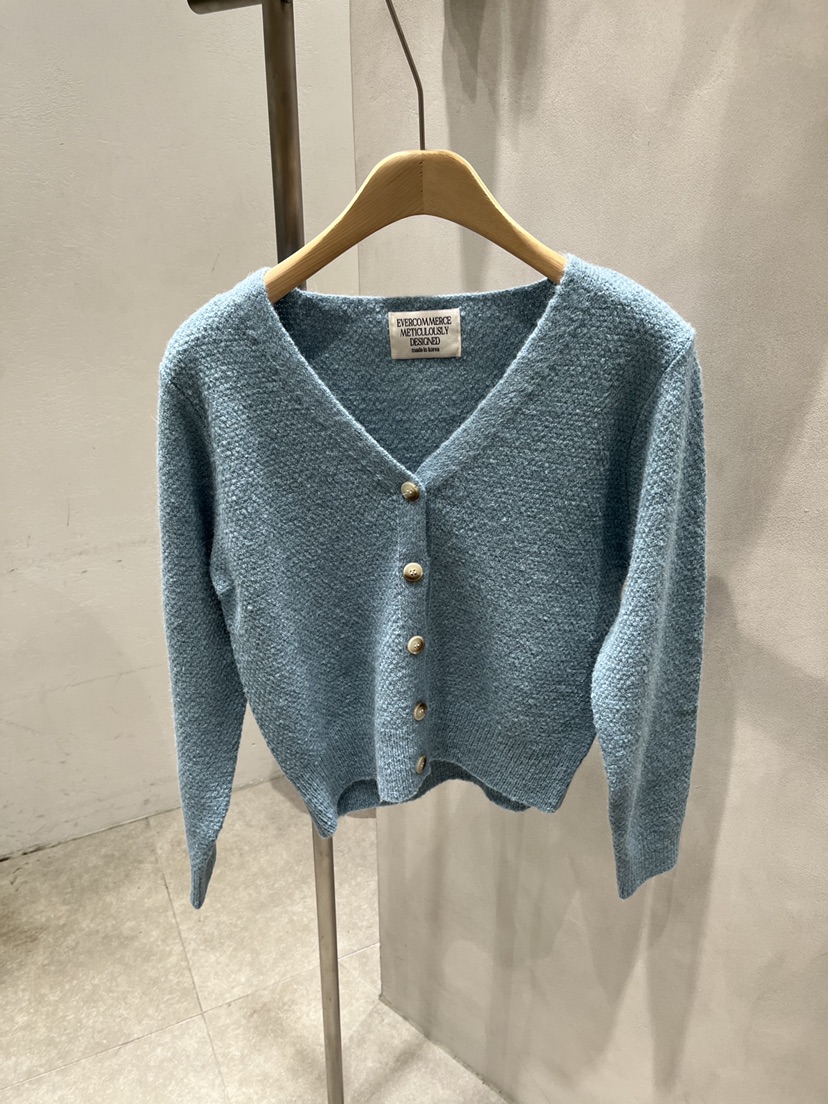 EVERCOMMERCE METICULOUSLY DESIGNED東大門㊣直郵女士新款推薦針織衫羊駝EVERCOMMERCE針織衫圖色3