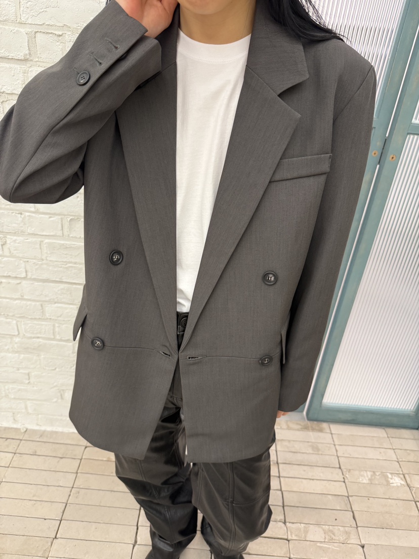 YIKHO STYLE韓國直郵㊣女裝新品人氣推薦休閑熱賣25秋冬夾克YIKHO STYLE夾克