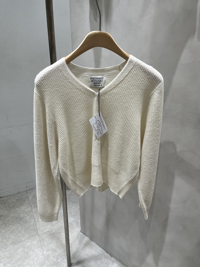 EVERCOMMERCE METICULOUSLY DESIGNED東大門㊣直郵女裝新品25秋冬針織衫EVERCOMMERCE針織衫圖色4