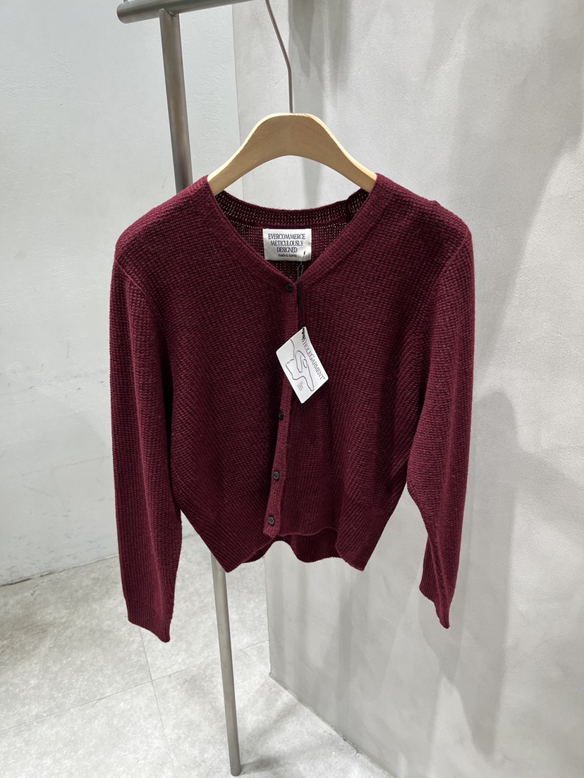 EVERCOMMERCE METICULOUSLY DESIGNED東大門㊣直郵女裝新品25秋冬針織衫EVERCOMMERCE針織衫圖色5