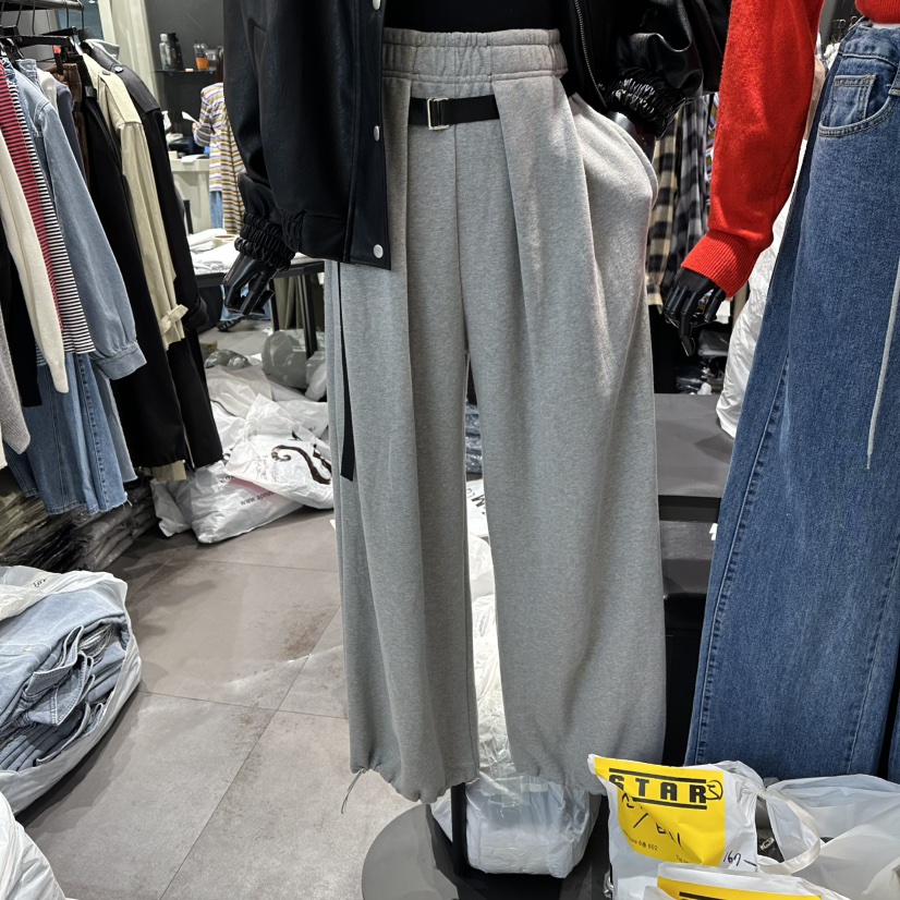 LONE STAR韓國直郵㊣女裝新款推薦休閑熱賣休閑褲不含腰帶LONE STAR休閑褲圖色2