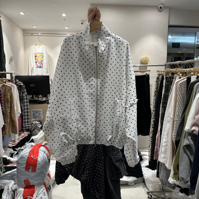 J.BALLOON韓國直郵㊣女士新款時尚真品人氣休閑25秋冬夾克J.BALLOON夾克圖色1