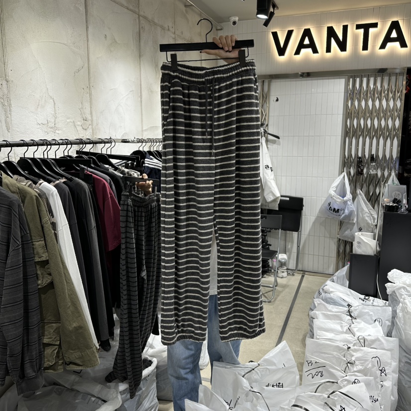 VANTA東大門㊣代購女裝新品真品熱賣職業25秋冬休閑褲針織褲VANTA休閑褲圖色1