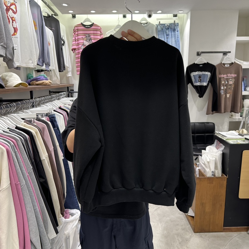 EVE韓國代購㊣女士新品熱賣真品25秋冬時尚推薦職業休閑衛衣EVE衛衣