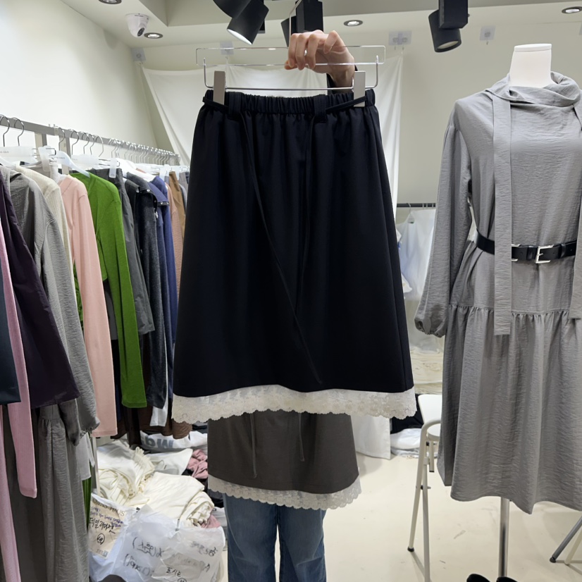 OWNS東大門㊣實拍女裝新款人氣時尚職業休閑推薦熱賣25秋冬長裙OWNS長裙圖色2