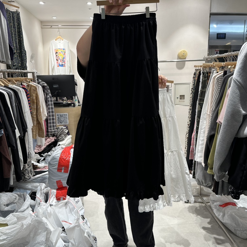 J.BALLOON韓國直郵㊣女裝新品推薦時尚熱賣25秋冬職業長裙J.BALLOON長裙圖色2